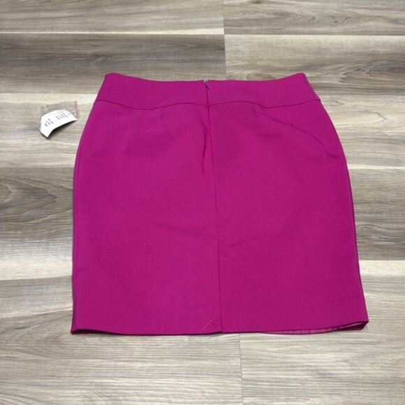 🏁 Cleo petites pencil skirt hot pink Skirt size 8 NWT - Picture 5 of 6